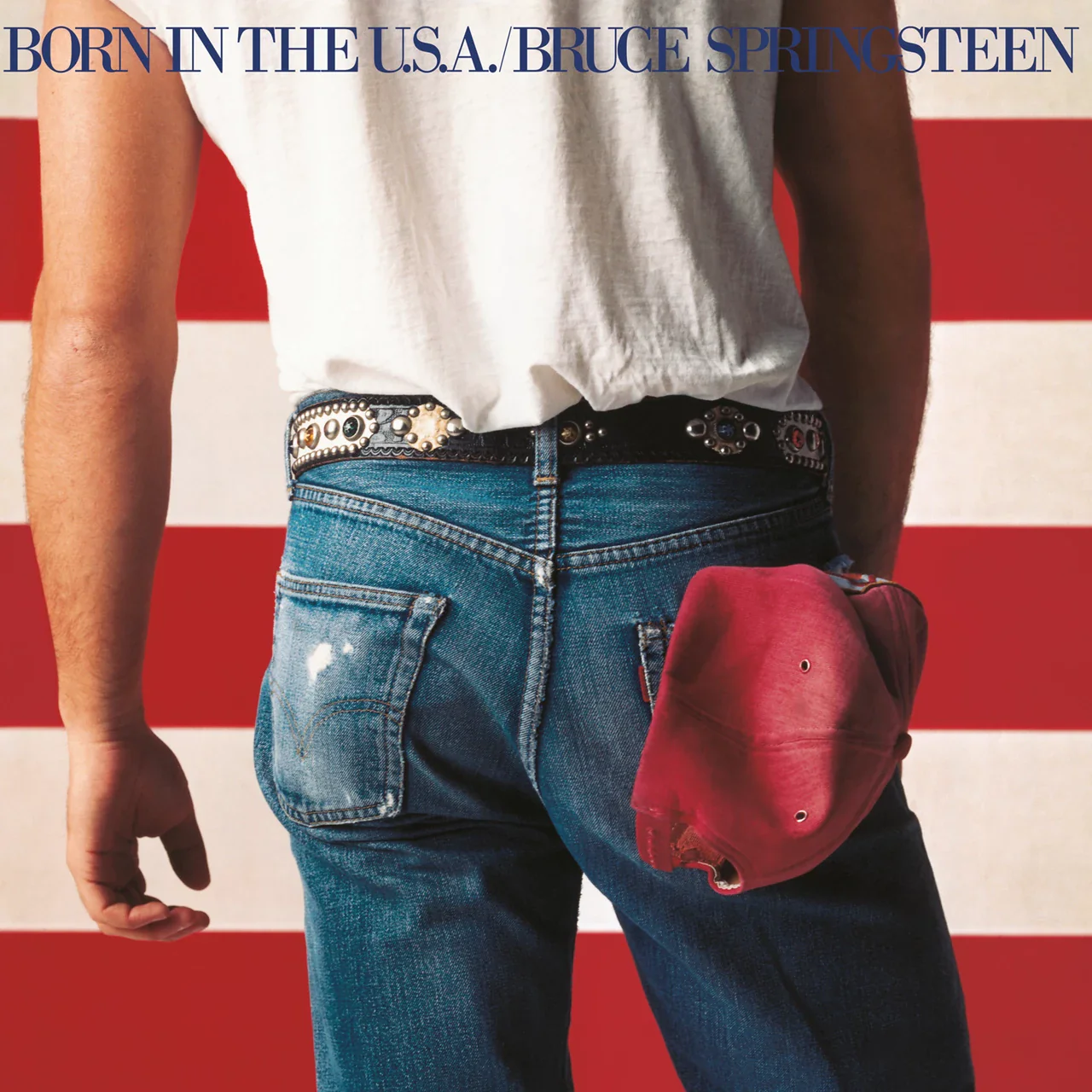 Bruce SprIngsteen - Born in The U.S.A, 40th Anniversary Limited Edition, translucent red vinyl - Image 2