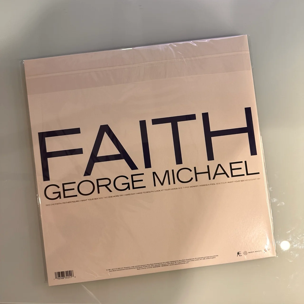 George Michael - Faith, Red + Black Marble 2xlp Vinyl - Image 3
