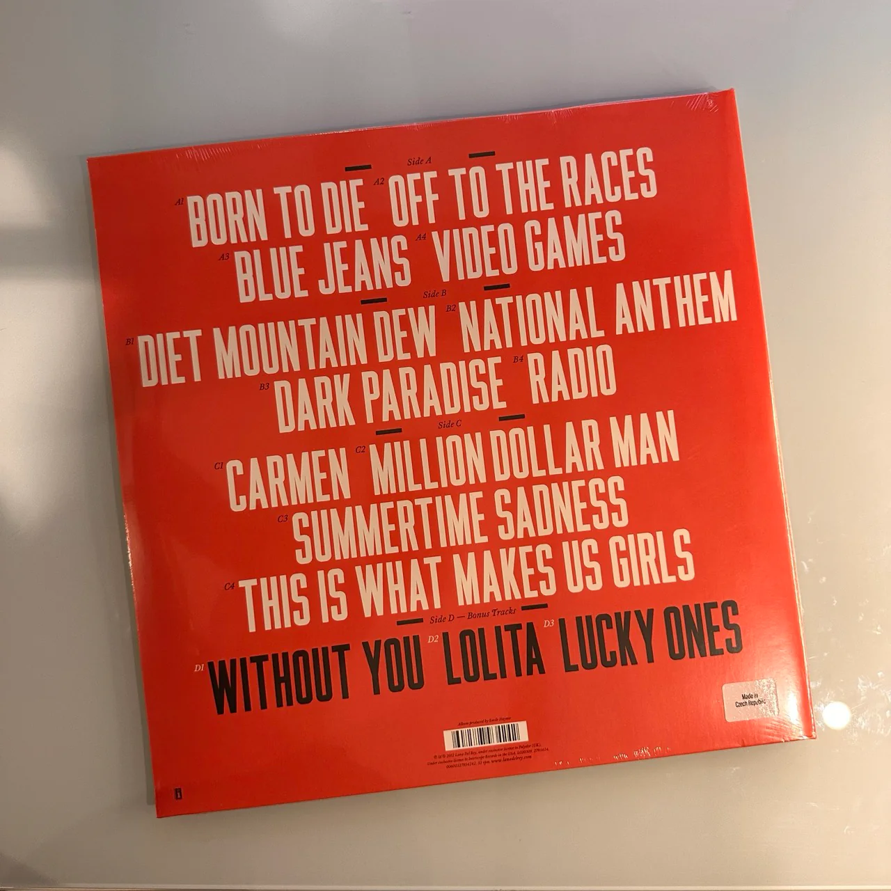 Lana Del Rey - Born To Die, 2xlp Gatefold Vinyl - Image 3