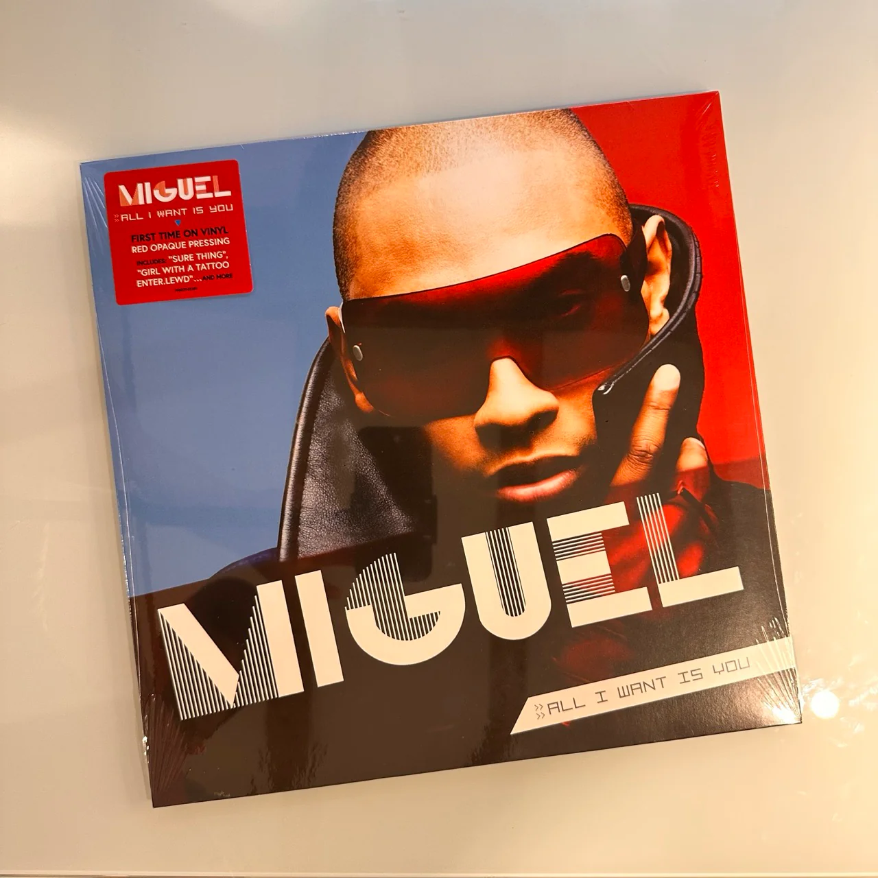 Miguel - All I Want Is You, Opaque Red Lp vinyl - Image 3