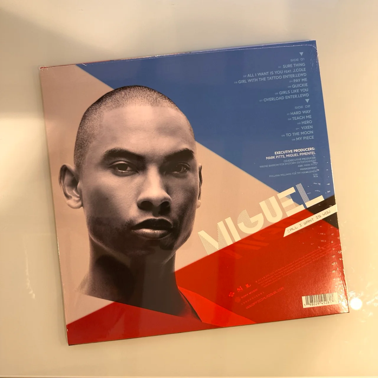 Miguel - All I Want Is You, Opaque Red Lp vinyl - Image 4