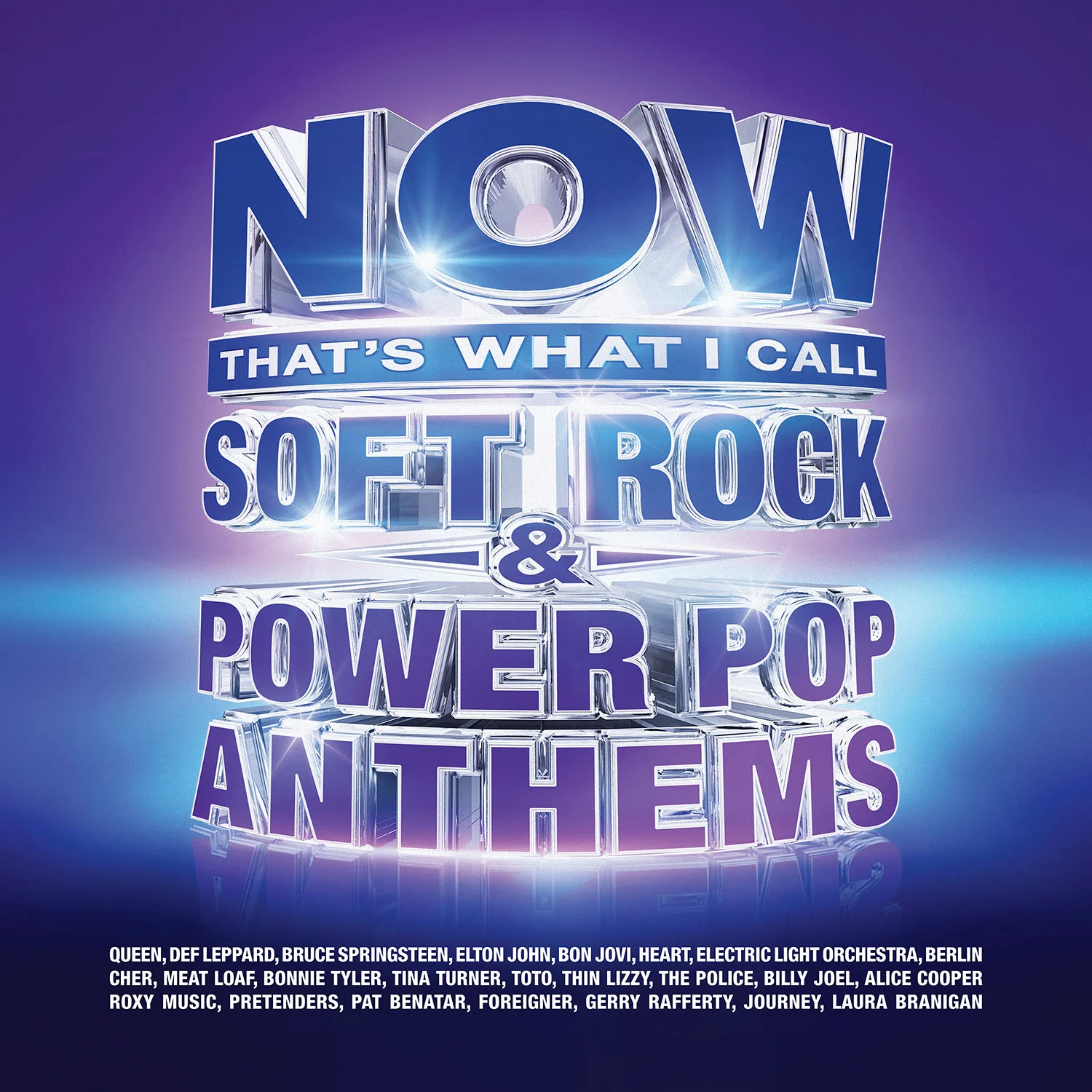 NOW That's What I Call Soft Rock & Power Pop Anthems - 3xLP Blue Vinyl - Image 2