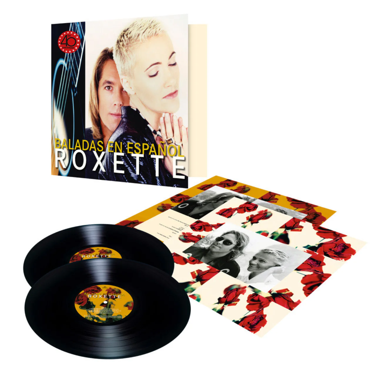 Roxette - Baladas En Español, 40th Anniversary, 2xLP Black Vinyl - Image 2