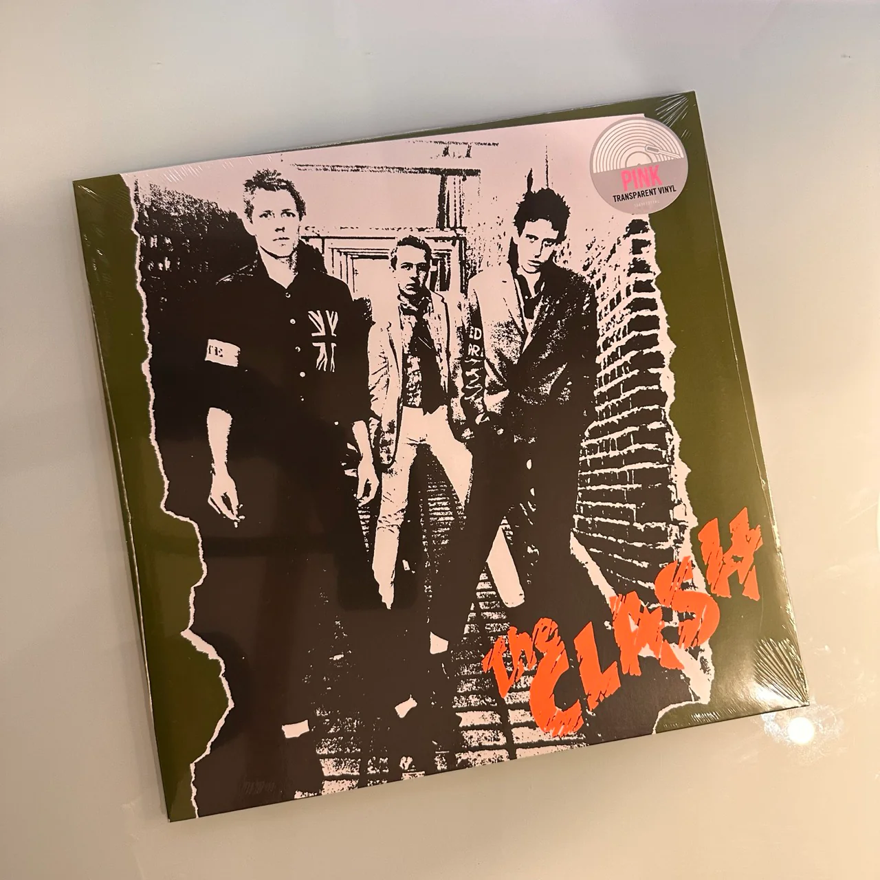 The Clash - The Clash, Transparent Pink Vinyl - Image 2